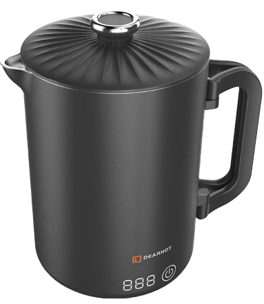 Low wattage travel kettle